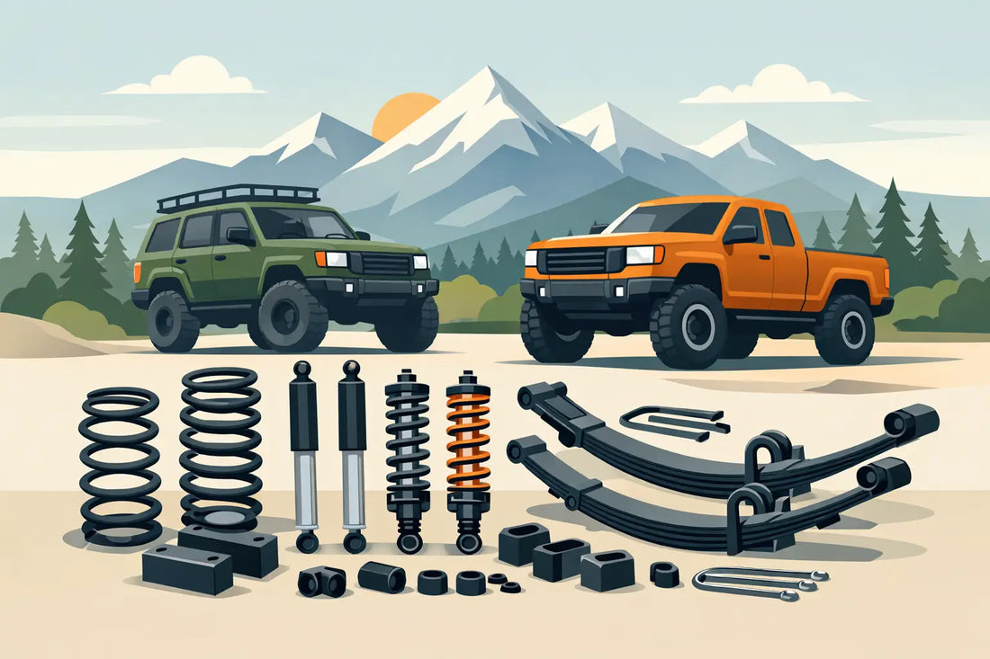 Welke verhogingsset voor offroad past bij jou?