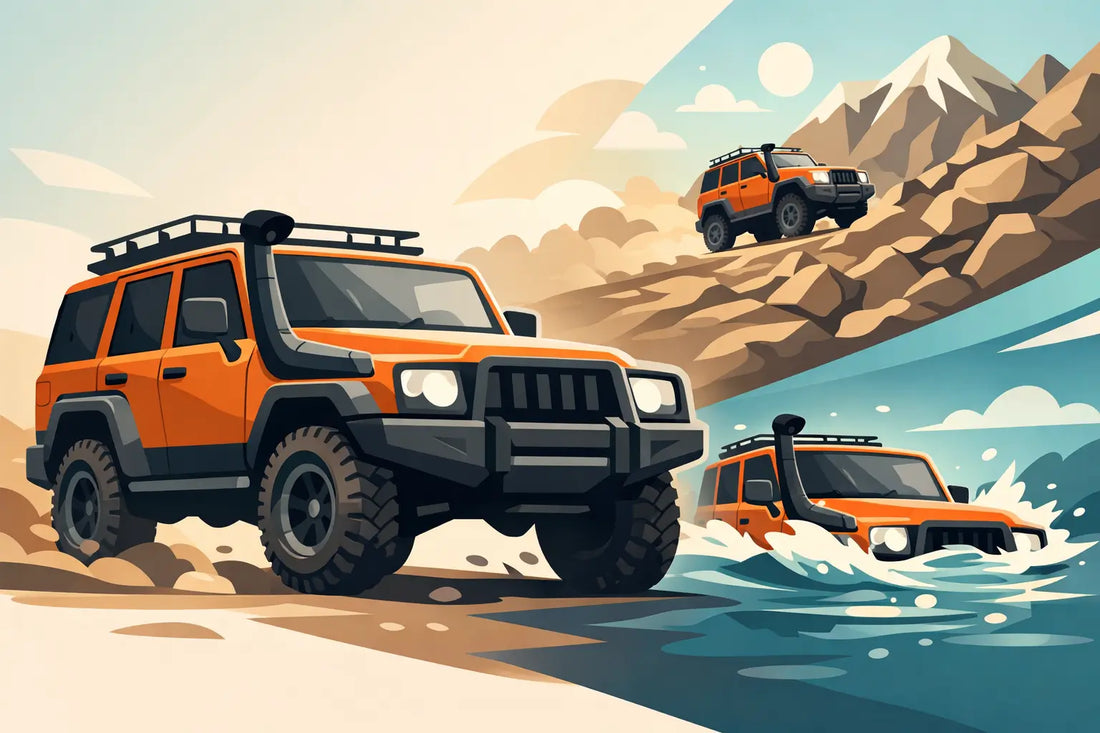 Wanneer offroad snorkels echt verschil maken