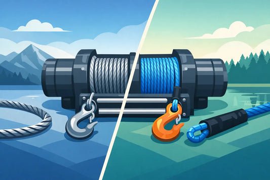 Staalkabel versus synthetische kabel bij lieren