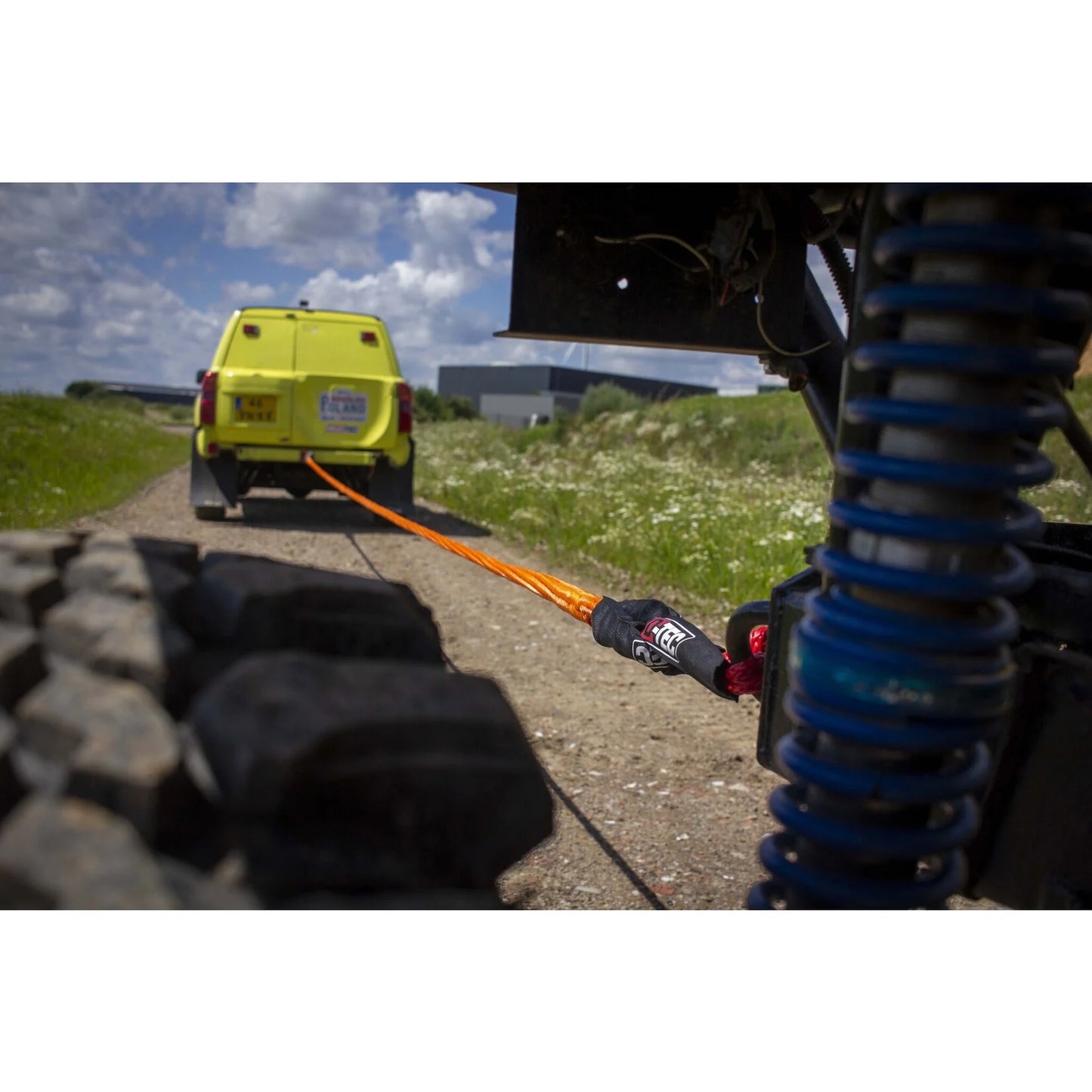 Kinetisch recovery touw 22mm / 9M / 11000KG 30% rek