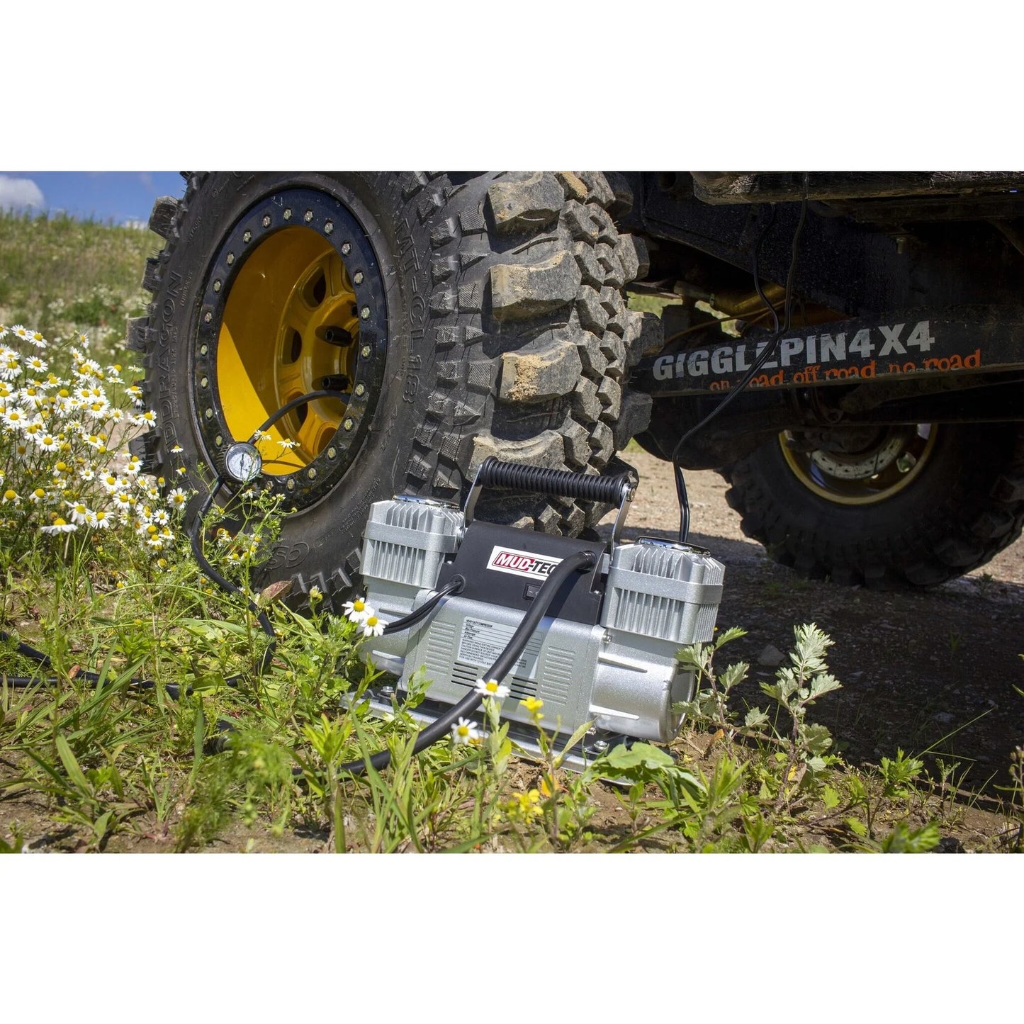 COMPRESSEUR D'AIR MUDTEC 300L 12V