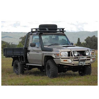 Schnorchel Toyota Land Cruiser 71, 73, 75, 78 und 79 (breite Front) quadratischer Scheinwerfer
