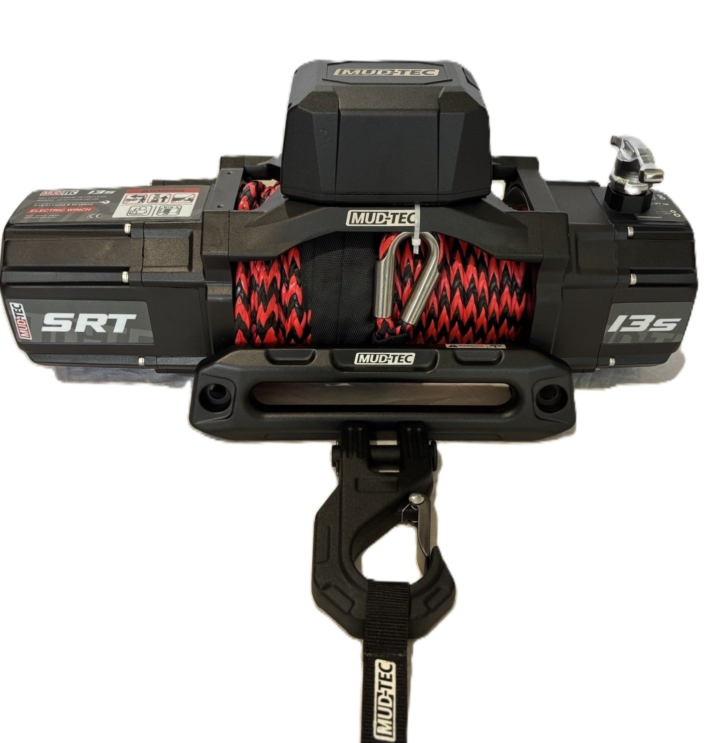 MUDTEC SRT 13S Seilwinde, 7,2 PS, 6123 kg, Synthetikseil